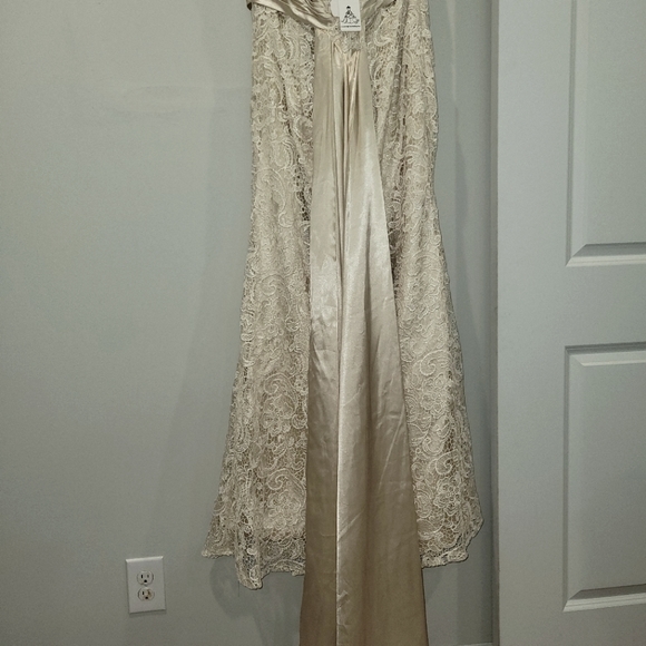 Champagne Formal gown - Picture 3 of 6